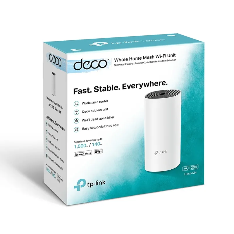 TP-Link Deco M4 AC1200 Mbps Gigabit Dual-Band Wi-Fi System (1-Pack)-3