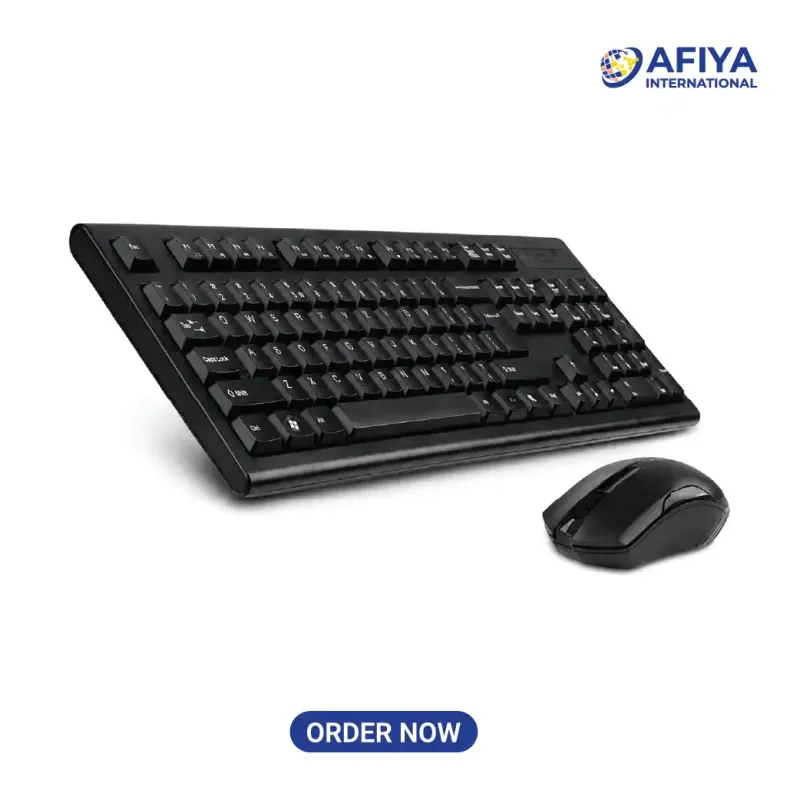 A4Tech 3000N V-Track 2.4G Wireless Keyboard & Mouse Combo BD-2