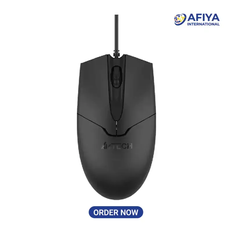 A4TECH OP-550S Silent Optical USB Wired Mouse