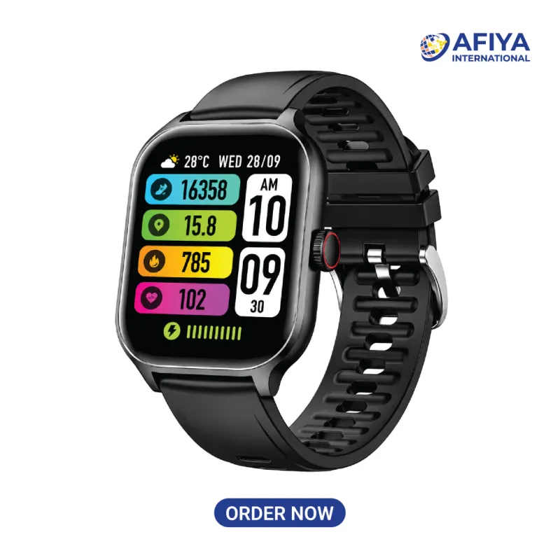 Blisbond Pulse Outdoor Sports Bluetooth Calling Smartwatch - Black-2