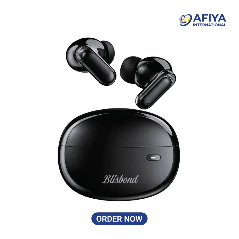 Blisbond S1 ANC ENC TWS Earbuds with Ultra-Short Stem Design