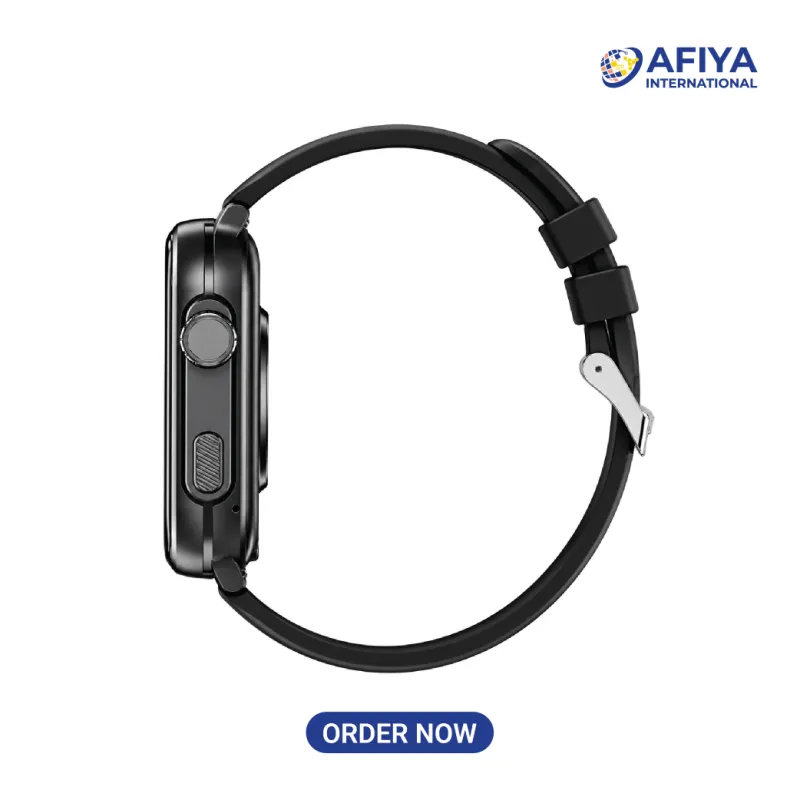Blisbond T1 Stam 2.01″ Bluetooth Calling Smartwatch - Black-3