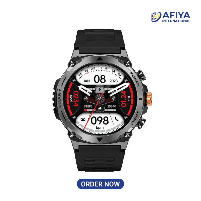 Blisbond Titan AMOLED Bluetooth Calling Smartwatch