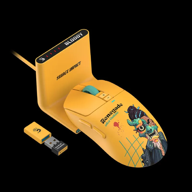 A4Tech Bloody R72 Ultra Duo 20000 CPI Dual Mode Wireless Gaming Mouse