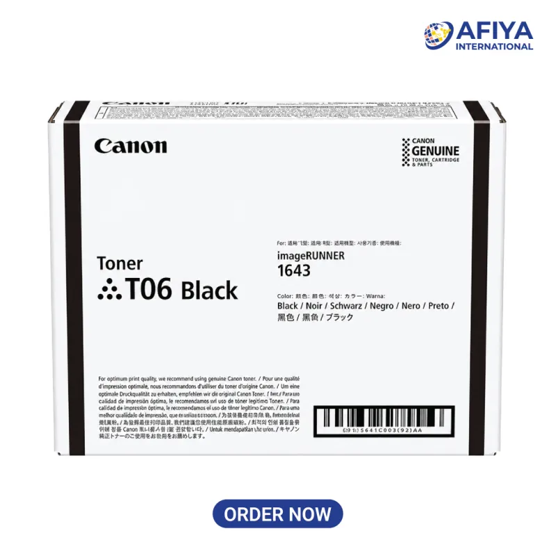 Canon T06 Original Black Toner Cartridge