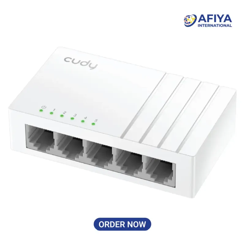 Cudy FS105D 5-Port 10/100Mbps Desktop Network Switch-2