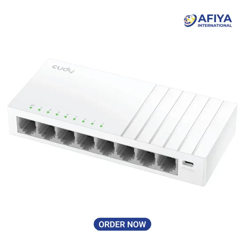 Cudy FS108D 8-Port 10/100Mbps Desktop Network Switch-2