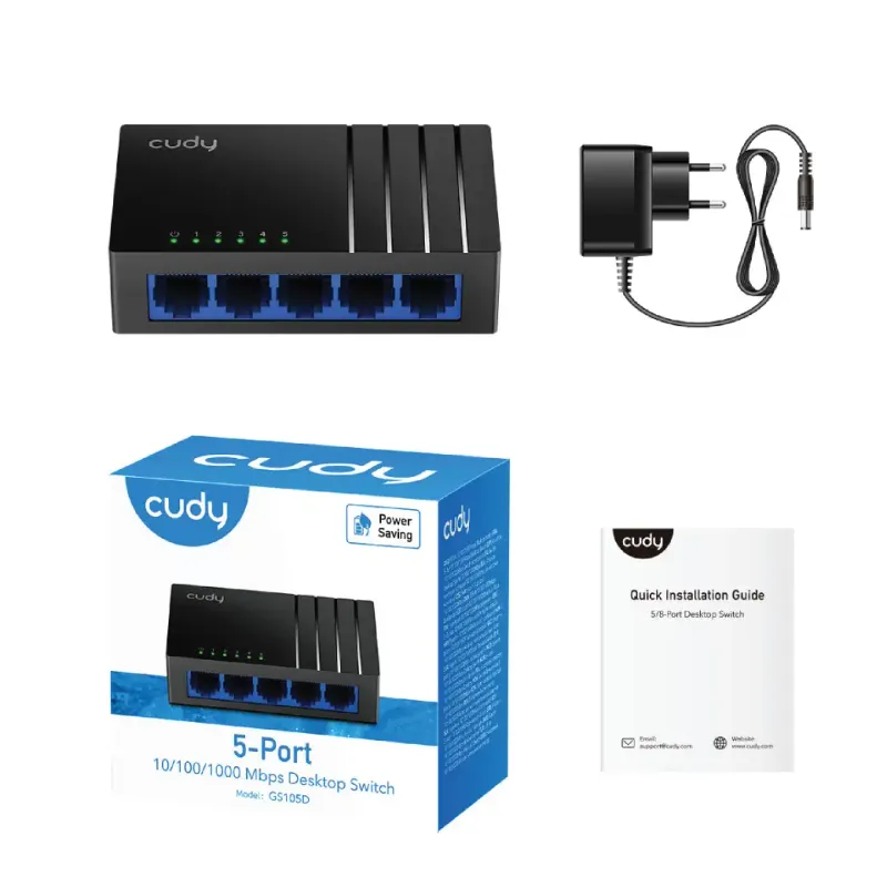 Cudy GS105D 5-Port Gigabit Desktop Switch-4