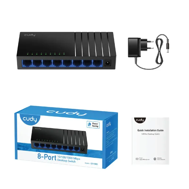 Cudy GS108D 8-Port Gigabit Unmanaged Desktop Switch-3