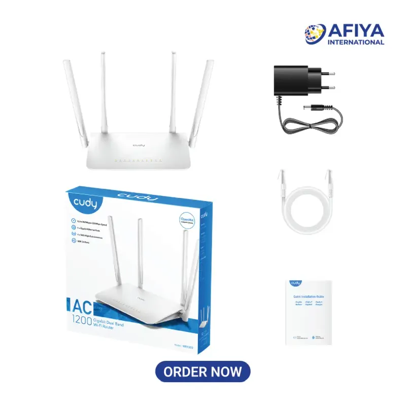 Cudy WR1300 AC1200 Dual-Band Gigabit Wi-Fi Mesh Router-4