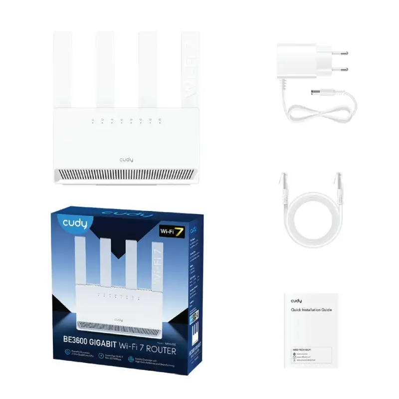 Cudy WR3600E BE3600 Dual-Band WiFi 7 Router-3