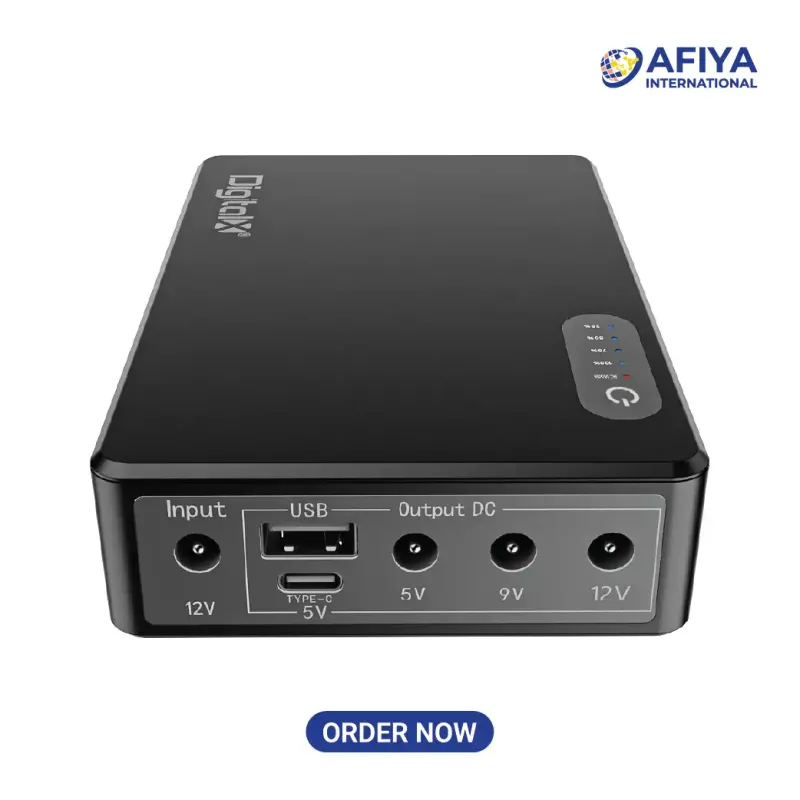 DigitalX DX10 10400mAh 24W Mini DC UPS-2