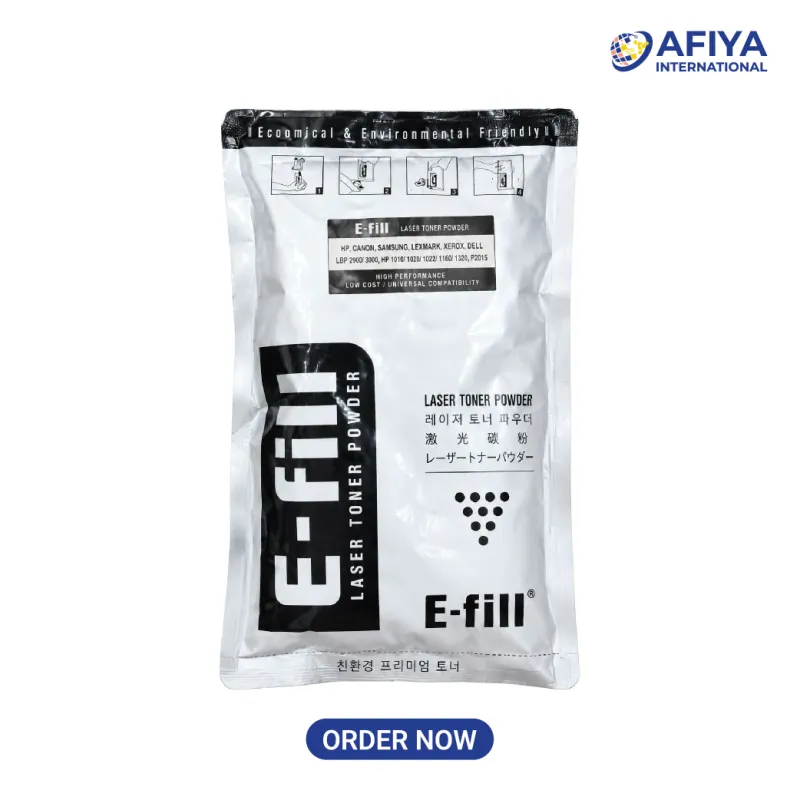 E-Fill Powder Ink for LaserJet Toner