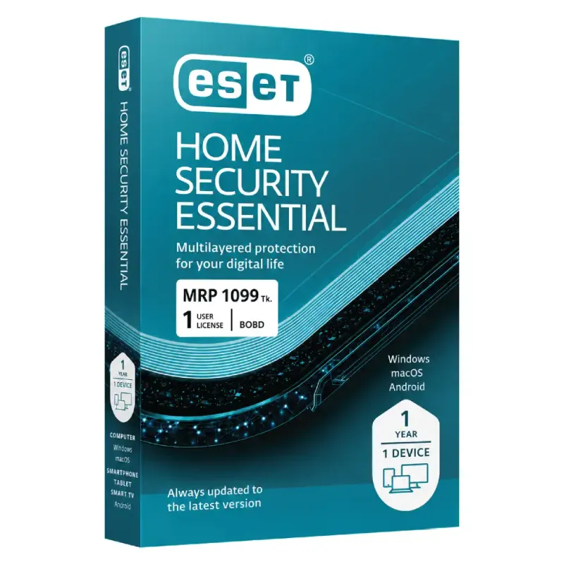 ESET Internet Security 1-User 1-Year Antivirus License