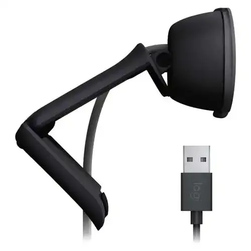 Logitech Brio 100 1080p USB Streaming Webcam with Privacy Slider-4