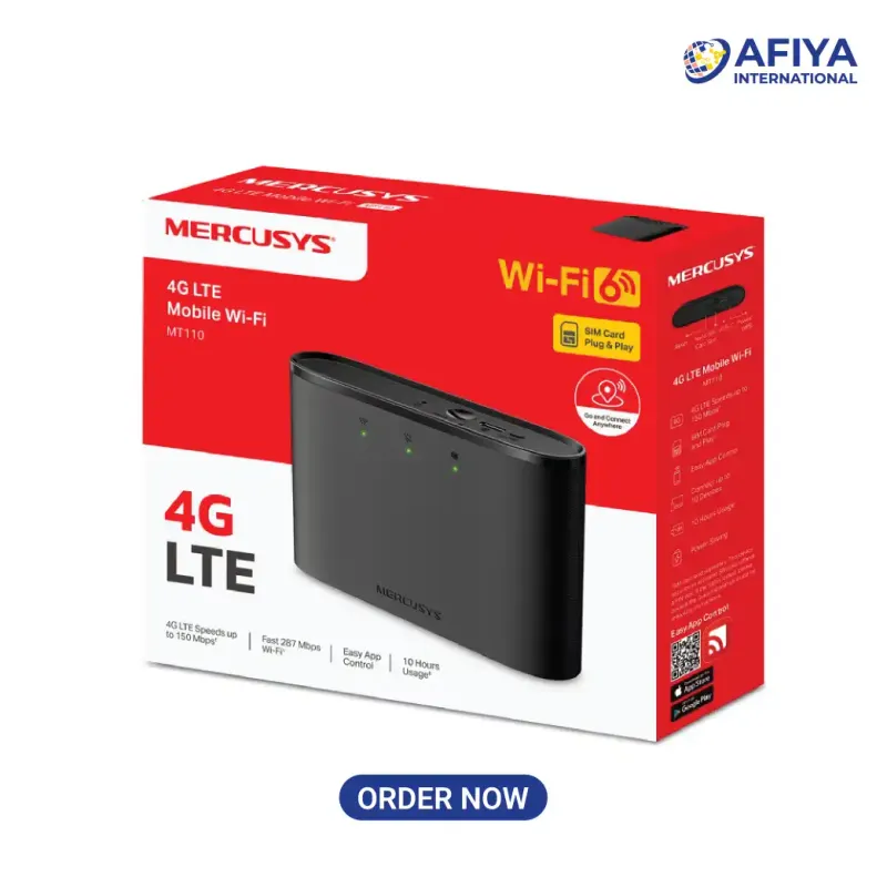 Mercusys MT110 4G LTE Wireless Mobile Wi-Fi Router-4
