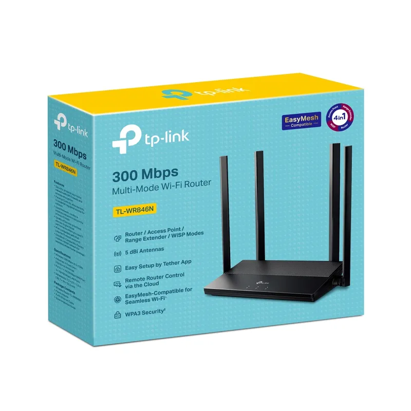 TP-Link TL-WR846N 300Mbps Multi-Mode Wi-Fi Router-4