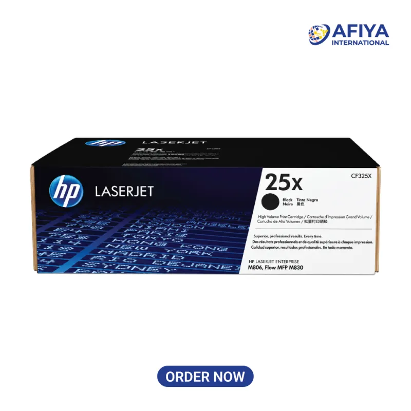 HP 25X (CF325X) Original Black LaserJet Toner Cartridge