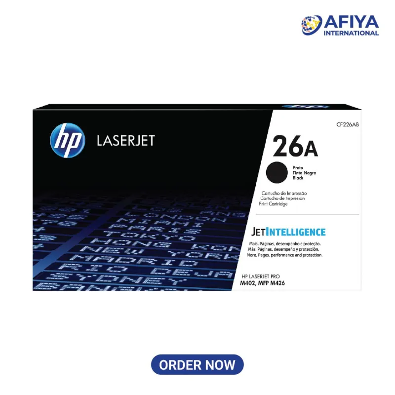 HP 26A (CF226A) Black Original LaserJet Toner Cartridge