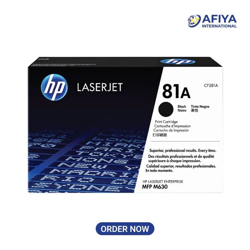 HP 81A (CF281A) Original Black LaserJet Toner Cartridge