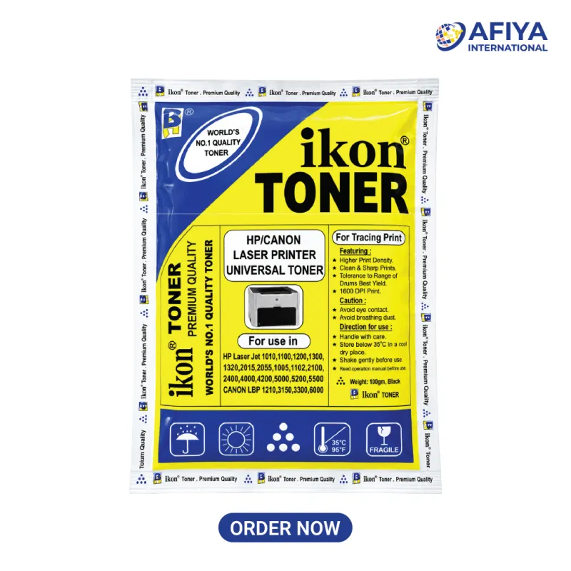 Ikon Universal Toner Powder for HP & Canon Laser Printer 150g