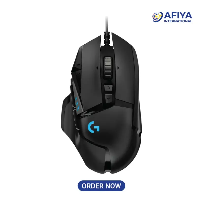 Logitech G502 HERO 25K High Performance RGB Gaming Mouse