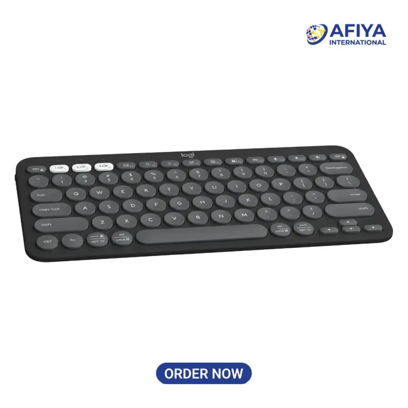 Logitech Pebble Keys 2 K380s Multi-Device Bluetooth Keyboard-2