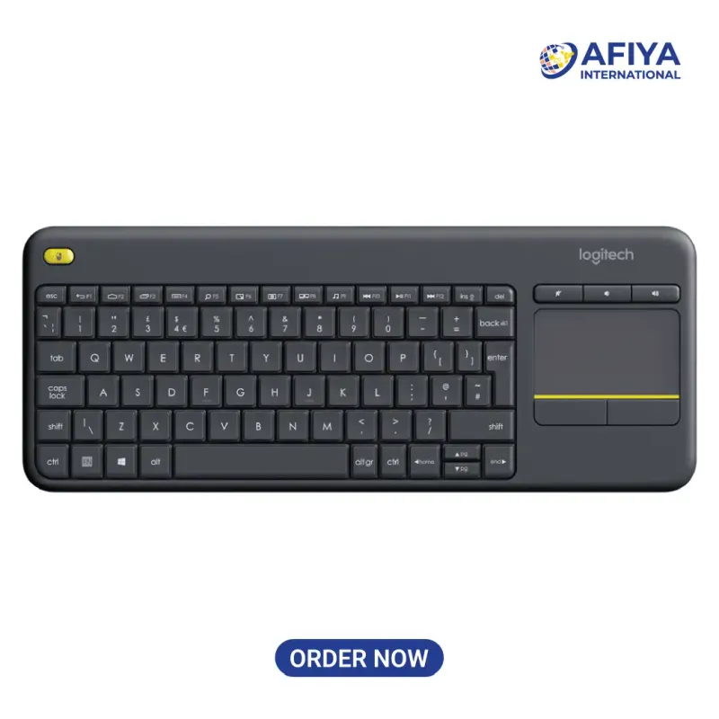 Logitech K400 Plus Wireless Keyboard with Built-in Touchpad