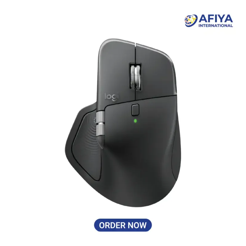 Logitech MX Master 4 8000 DPI Wireless Mouse with Haptic Feedback