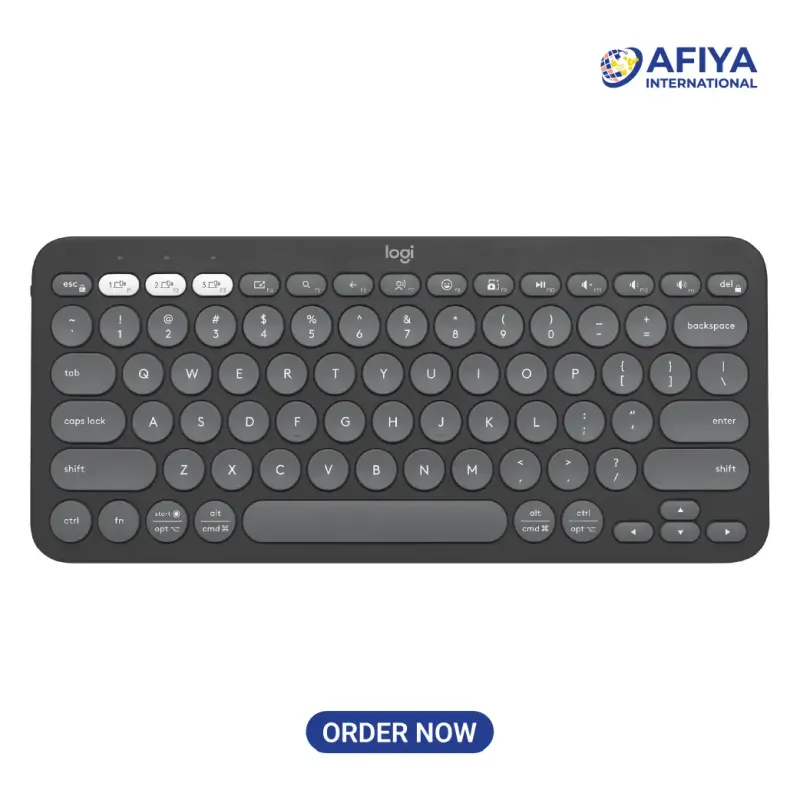 Logitech Pebble Keys 2 K380s Multi-Device Bluetooth Keyboard