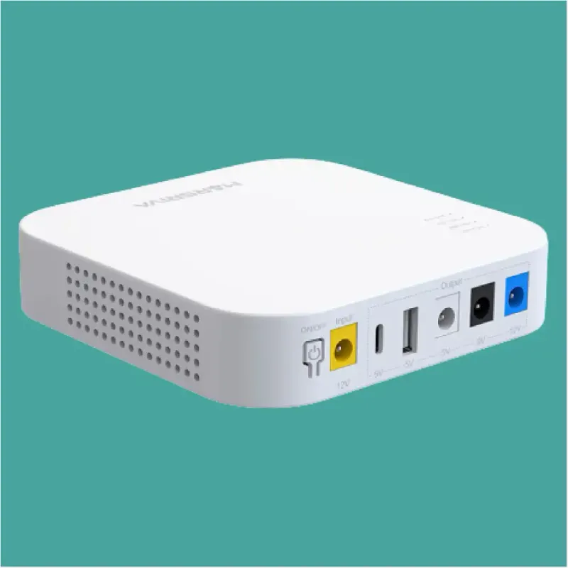 Marsriva KP4 18W Smart Mini DC UPS 10000mAh for Router & ONU