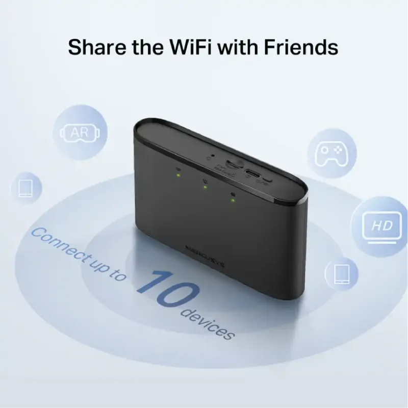 Mercusys MT110 4G LTE Wireless Mobile Wi-Fi Router-3