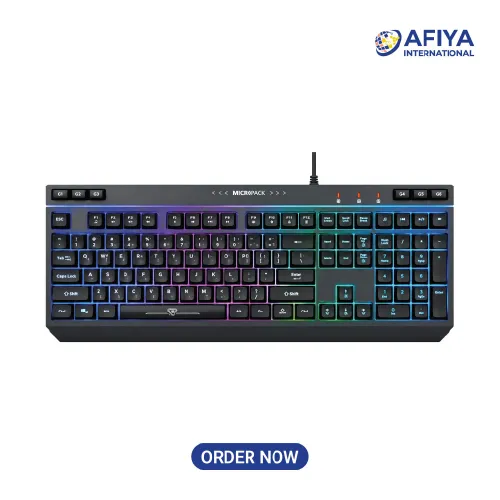 Micropack GK-20 RGB Backlit Anti-Ghosting Gaming Keyboard