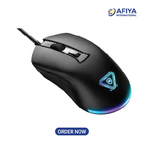 Micropack GM-01 Athene RGB Wired Gaming Mouse – Black