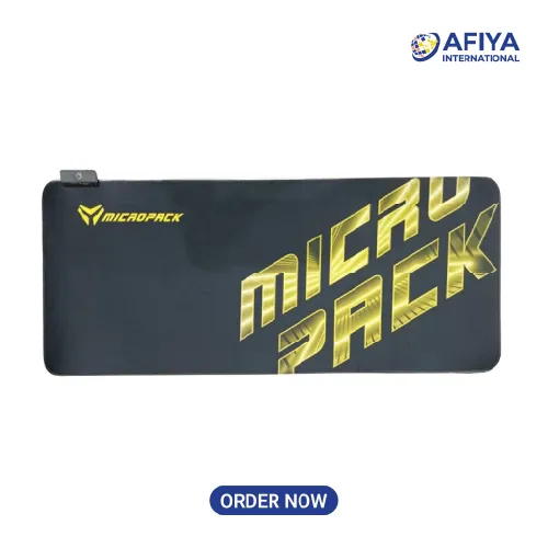 Micropack GP-800 Apollo RGB Black Gaming Mouse Pad