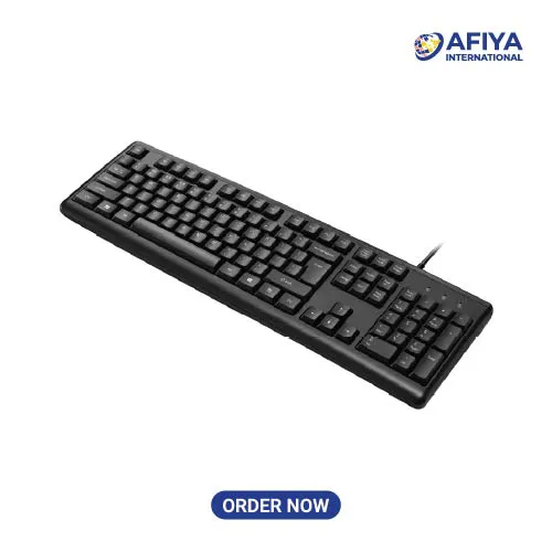 Micropack K-205 Classic 104-Key USB Wired Keyboard – Black-2