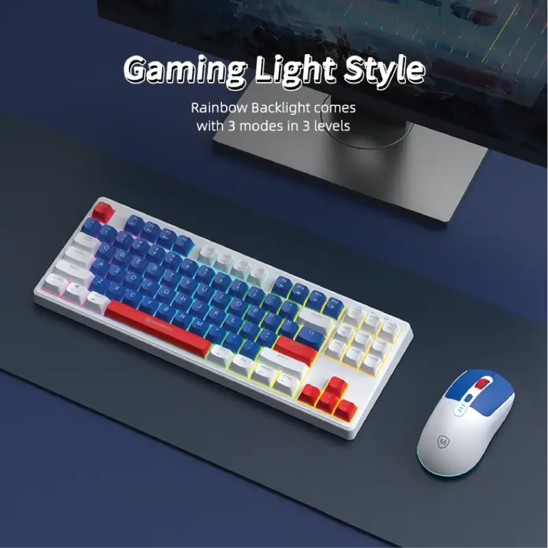Micropack KM-269W 2.4G Rechargeable Wireless Keyboard and Mouse Combo-2