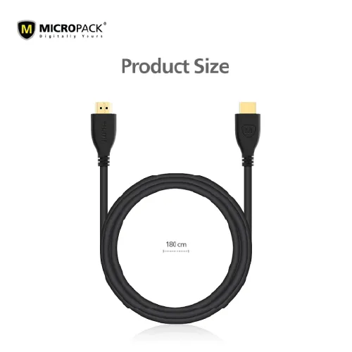 Micropack MC-218H 1.8M 4K 60Hz HDMI 2.0 Cable-3