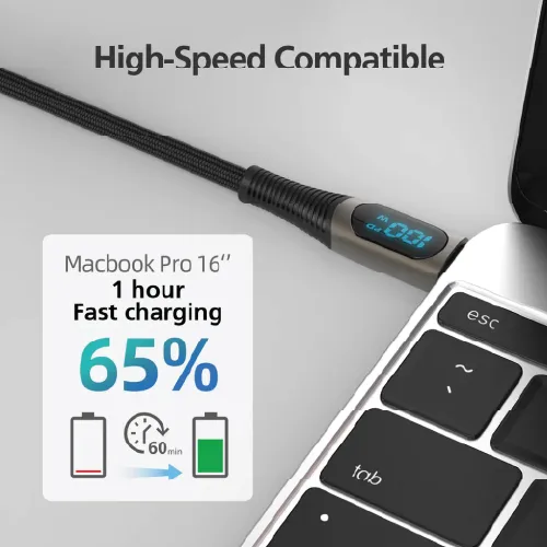 Micropack MC-C100 2M USB-C Fast Charging Cable-2