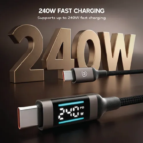 Micropack MC-C240 240W USB-C Fast Charging Cable-2