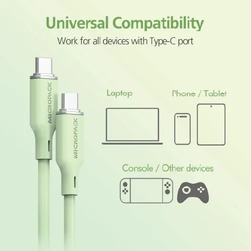 Micropack MC-C60 1.2M 60W USB-C Fast Charging-2