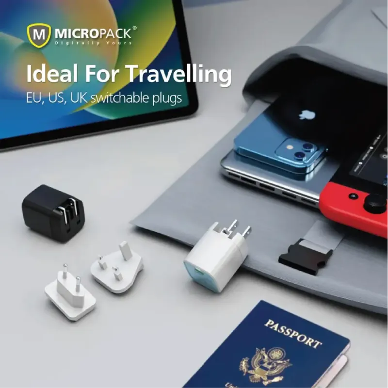 Micropack MWC-135 35W USB-C Universal Wall Charger-2