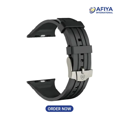 Micropack MWS-01 Premium Fluorine Rubber Watch Strap