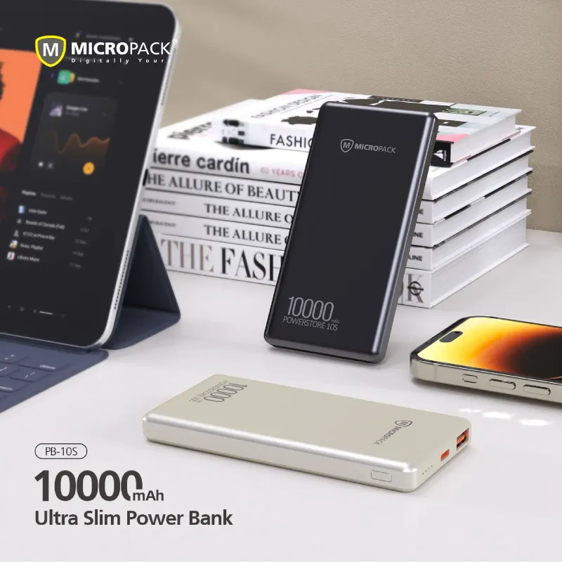 Micropack PB-10S 10000mAh 22.5W Fast Charging Power Bank