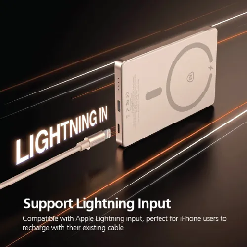 Micropack WPB-10S 10000mAh 20W Magnetic Wireless Power Bank-4