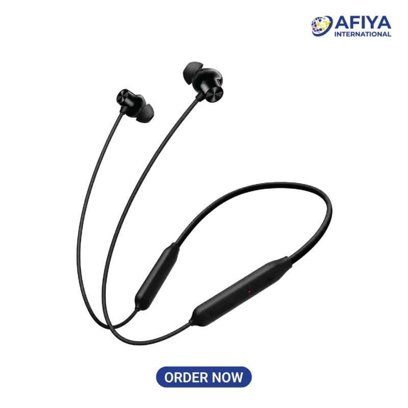 OnePlus Bullets Wireless Z2 ANC 45dB In-Ear Headphone – Booming Black