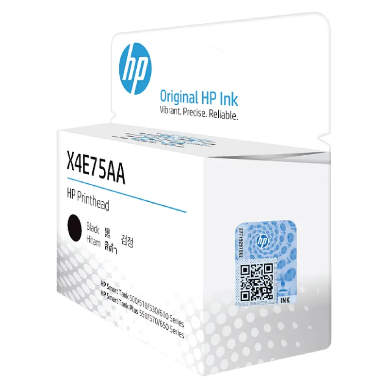 HP Printhead for Smart Tank 500/515/520/580/670/750 Black # X4E75AA-3