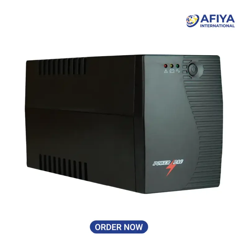 Power Pac 650VA Desktop Offline UPS with Voltage Stabilization