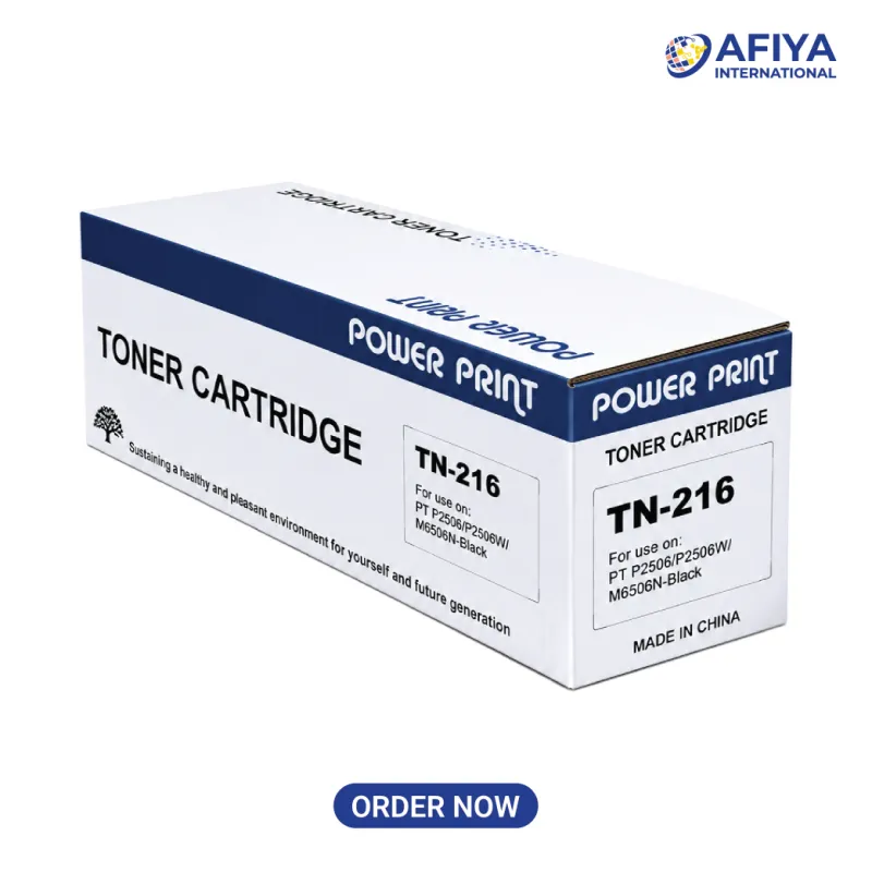 Power Print TN-216 Black Laser Toner With Chip