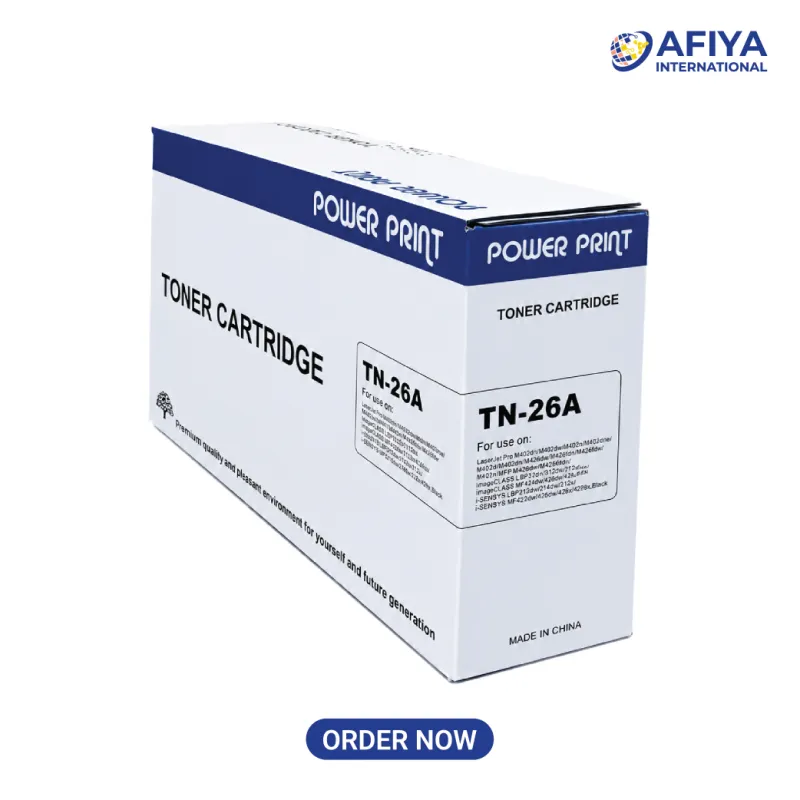 Power Print TN-26A Black Laser Toner